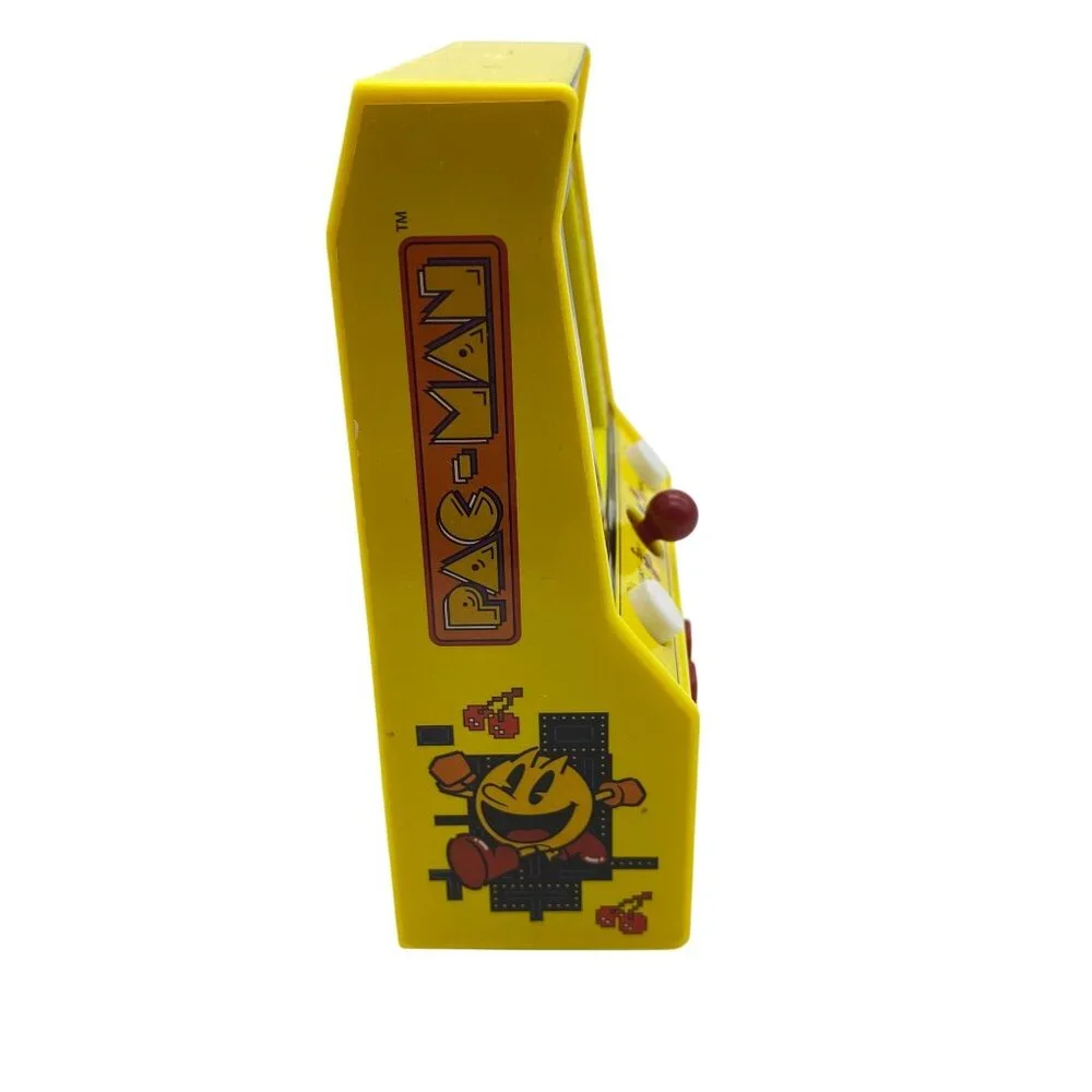 Pac-Man Mini Handheld Arcade Game‎ Bandai Namco 09521 Vtg Works Great